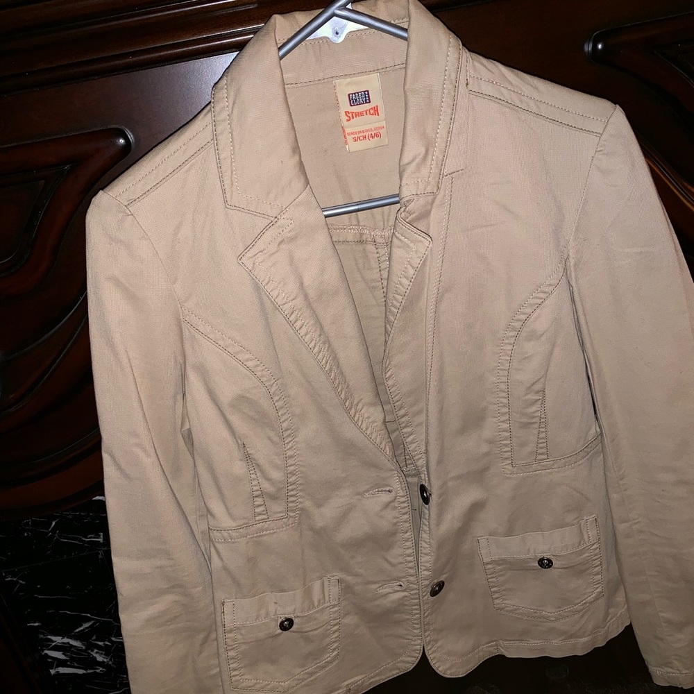 khaki Colored Blazer
